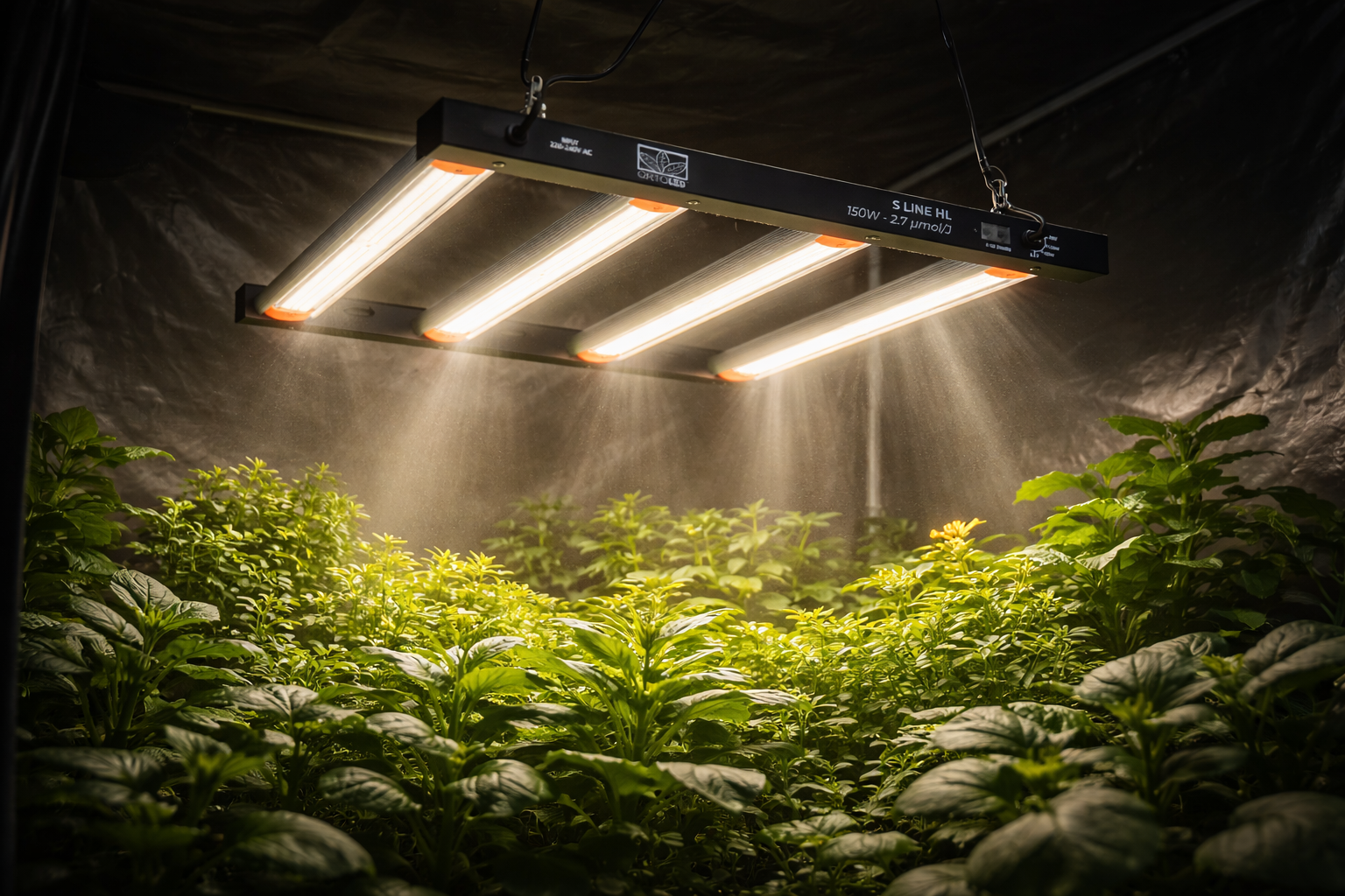 Grow room ORTOLED